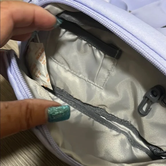 Adidas Purple Belt Bag with Adjustable Strap and Trefoil Logo - Picture 6 of 7